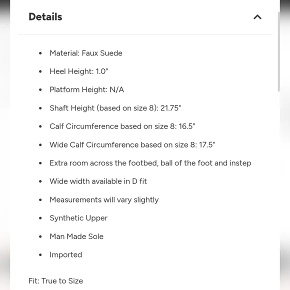 Brown Justfab Over The Knee Boots Size 7.5 - Picture 6 of 6